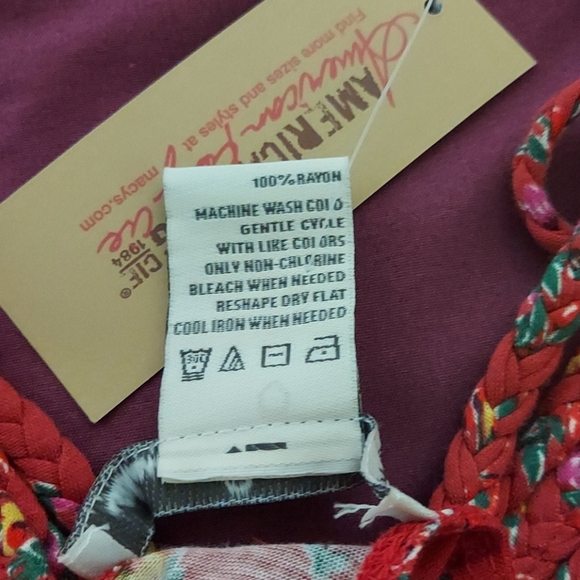 American Rag Orange padded Tank - Picture 7 of 7